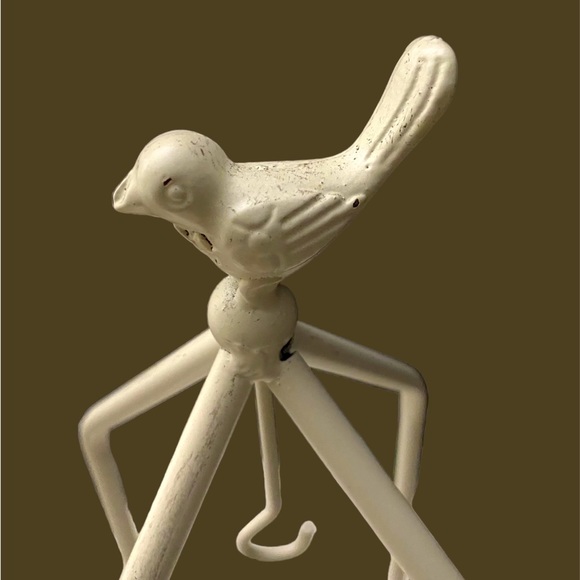 Metal Birdhouse Frame Accent Decor - Picture 3 of 5